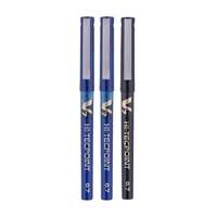 Pilot V7 Liquid Ink Roller Ball Pen (2 Blue + 1 Black)