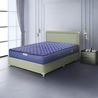 Hypnos Caspio Ortho 6 Inch Medium Firm Single Size Bonnell Spring Mattress Navy Blue (72X30X06)