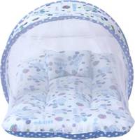 Miss & Chief by Flipkart Polycotton Baby Bed Sized Bedding Set  (Blue)