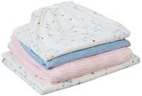 Mothercare Spring Jerssey Blanket, Fitted Sheets for Cotbed Starter Set for Babies/Kids, Multicolour