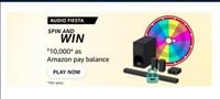 Audio Fiesta Spin And Win 