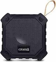 Croma 5W Portable Bluetooth Speaker with 21 hours play time at mid volume