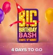 Swiggy Birthday Bash Starts from 16th August | 100 Off on 299 Instamart Coupon | Free 50rs Swiggy Money | Multi Payment offers