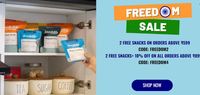Snackible Independence Day Sale - Get 2 Free Snacks Over Rs. 599 | Get 4 Free Snacks + 10% Off Over Rs. 899
