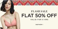 Zivame Flash Sale : Flat 50% Off (Till Midnight)