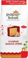 Paper boat Daily Snack Crushed Peanut Chikki Pouch  (496 g)