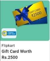 2500 FlipKart GV on Redeeming 2500 SC back again (even if claimed before)