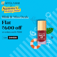  MyGlamm : Flat Rs.600 off on Rs.699