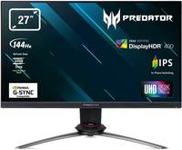 Acer Predator Xb273K (68.58 Cm) Lcd 4K Uhd 3840 X 2160 Pixels Ips 1Ms 144 Hz Gaming Monitor With Nvidia G-Sync Compatible, Vesa Display Hdr 400, 90% Dci-P3, 2 X Hdmi, 2 X Dp, Usb Hub - (Black)