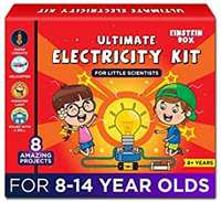 Einstein Box Electricity Kit | Science Project Kit | Electronic Circuits | Toys for Kids Age 7-14 