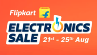 Flipkart Electronics sale Up to 70% Off + 10% Instant Discount with SBI Credit Card 