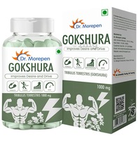 DR. MOREPEN Gokshura 60 Tabs For both Men and Women for Overall Well-being | Extra 10% via HDFC and ICICI