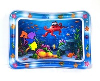 AEXONIZ TOYS Baby Kids Water Play Mat Toys Inflatable Tummy Time Leakproof Water Play Mat, Fun Activity Play Center Indoor and Outdoor Water Play Mat for Baby  (Multicolor)