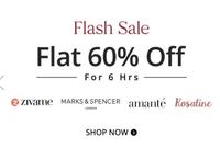 Zivame Flash Sale - Flat 60% Off on Marks & Spencer & More Brands Till Midnight