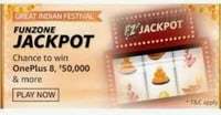 Amazon Jackpot Win Stars 23 Aug 