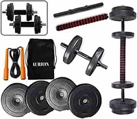 Aurion C3W25KG Home Gym Set (Black)