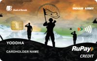 BOB launch RuPay 'Yoddha' Credit card for Indian Army | Offers & Details 