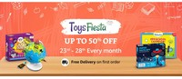  Amazon Toys Fiesta [23 - 28 August] : Upto 50% Off + Extra Coupon On Some