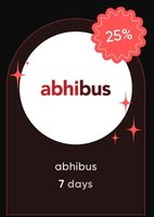 Cred Boost - Abhibus Get 25% upto Rs.200 Off on Minimum booking amount of Rs.600 +  15% Discount upto Rs.200