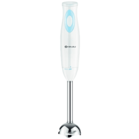 Bajaj HB 16 300 Watts Hand Blender (Silent DC Motor, 410545, White)
