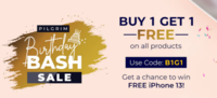 Pilgrim Birthday Sale : Buy 1 Get 1 Free Sitewide 