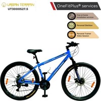 Urban Terrain UT3000S27.5 Steel MTB with 21 Shimano Gear and Installation services 27.5 T Mountain Cycle  (21 Gear, Blue)