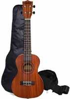 KADENCE Concert Ukulele 23", Cinnamon Brown colour, fluorocarbon strings Concert Ukulele  (Overall Length - 58 cm)