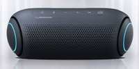 LG XBOOM GO PL5 Water-Resistant With 18 Hours Playback 10 w Bluetooth Speaker  (Blue Black, Stereo Channel)