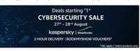 Cybersecurity Sale | Deals starting From Re.1 & BMS Gift Vouchers & More Deals [27-28 August]
