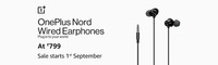 OnePlus Nord Wired Earphone at Rs.799 Sale at 12 PM