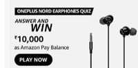 Amazon OnePlus Nord Wired Earphones Quiz Answers