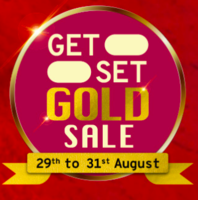 Tatacliq Get Set Gold Sale (29-31 Aug) : Upto 55% off + 5% extra with code 