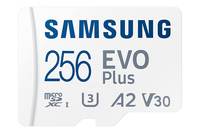 Samsung EVO Plus 256GB microSDXC UHS-I U3 130MB/s Full HD & 4K UHD Memory Card with Adapter