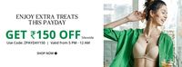 Zivame Sitewide Offer - Extra Rs.150 Off till Midnight