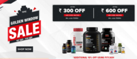 Golden Window Sale - Get Extra Rs.300 off on Min Rs.3,999 l Extra Rs.600 off on Rs.5,999 l Additional 10% off using FITCASH
