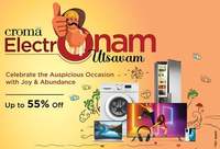 Croma Electr-Onam Sale- Up-to 55% Discount on all electronics & other products