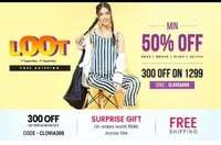 Clovia Sale - Minimum 50% off + ₹300 off on minimum purchase of ₹1200 + surprise gift on order worth ₹899 