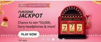 Amazon Great Indian Festival Jackpot Quiz Answers Today