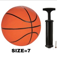 Swa Mi HIGH QUALITY BASKETBALL WITH HAND PUMP Basketball - Size: 7  (Pack of 1)