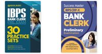 IBPS Bank Clerk Practice Sets Books Solved Papers Up to 35% Off
