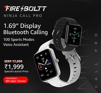Fire-Boltt Ninja Call Pro Smartwatch Bluetooth Calling 