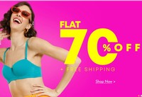Zivame Flash Sale : Flat 70% Off +  Additional 10% Off on orders above Rs.499
