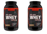 Natures Velvet Lifecare Gold Standard 100% Whey, Double Rich Chocolate, 2lb (1+1)