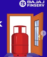 Bajaj Finserv App Indane LPG Booking Offer -  Get upto 10% cashback upto Rs.100 using any payment method (Till 8th Sept)