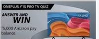 Amazon Oneplus TV Quiz Answers