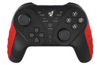 Redgear MS-150 Wireless Gamepad with 2.4GHz Wireless Technology, 2 Digital triggers, 2 Analog Sticks, Integrated Dual Intensity Motor, Type-c Charging for PC(Blood Red)