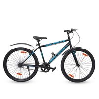 Prepaid: Urban Terrain UT7000 Series City Bike 26 Inch with Complete Accessories, Free Home Installation & Mobile Tracking App