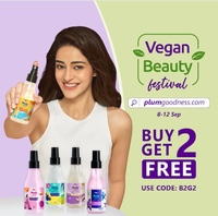 Buy 4 Pay for 2! Plum Goodness Vegan Beauty Festival!
