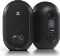 JBL Professional 104 Compact Desktop Reference 60 W Bluetooth Studio Monitor  (Black, Stereo Channel)