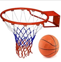 pargati Professional Heavy Basketball Stand with net and 7 no Basketball Basketball - Size: 7  (Pack of 3)